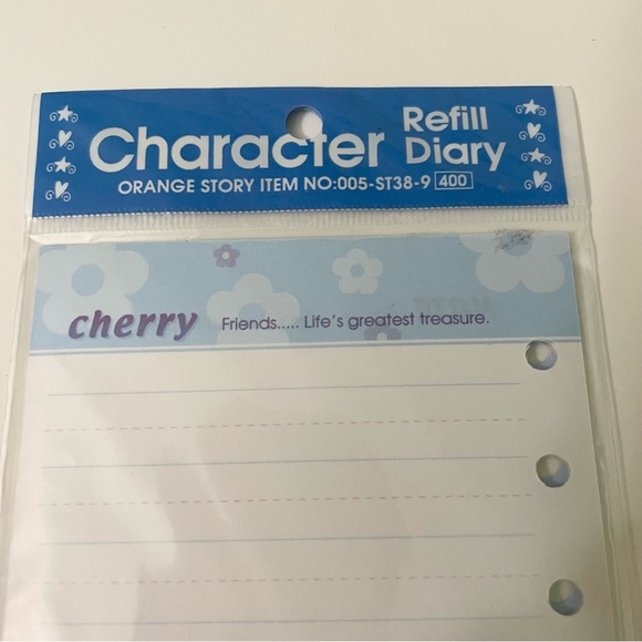 Cherry Orange Story Refill Diary - Picture 11 of 13